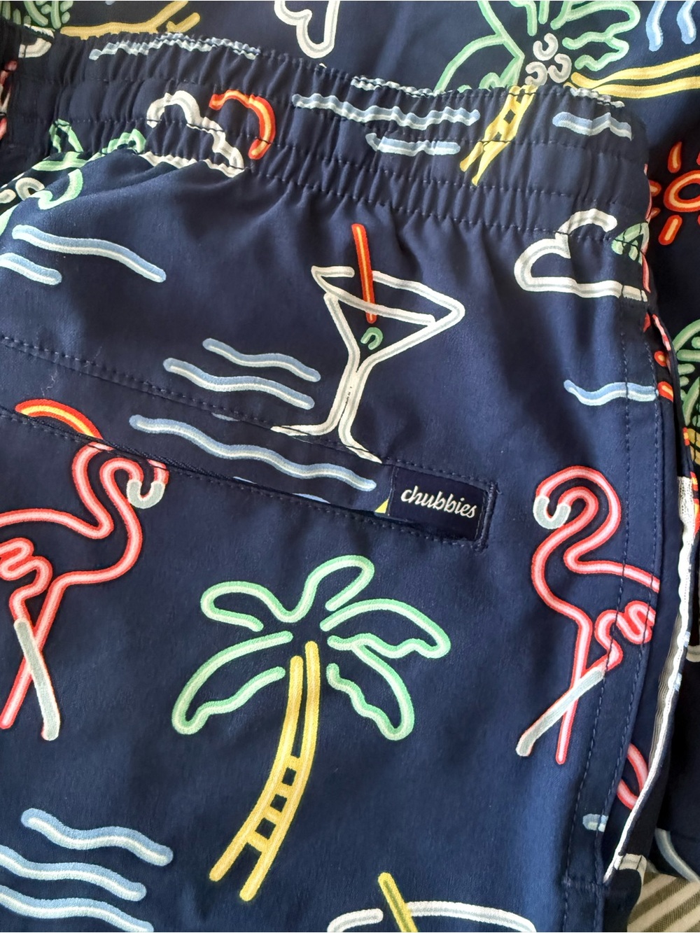 Chubbies Swim Trunks 7” Mesh Lining - Picture 3 of 3